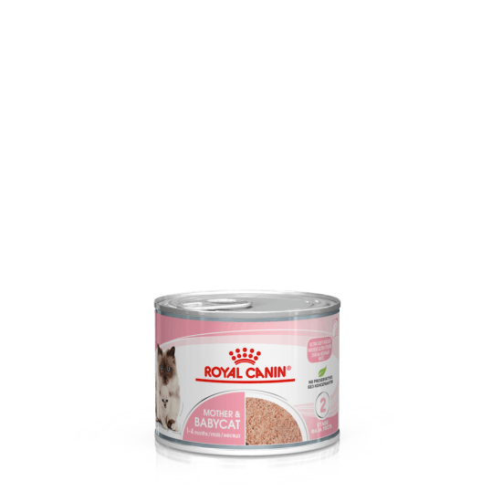 Royal Canin Mother & Babycat – Hrană Umedă pentru Pisici Gestante, Lactante și Pui (de la Înțărcare până la 4 luni) – 195 g